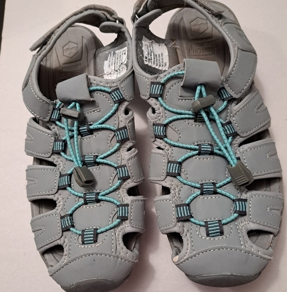 Khombu Grey Fisherman Outdoors Sandal    Size 9 - Picture 1 of 11